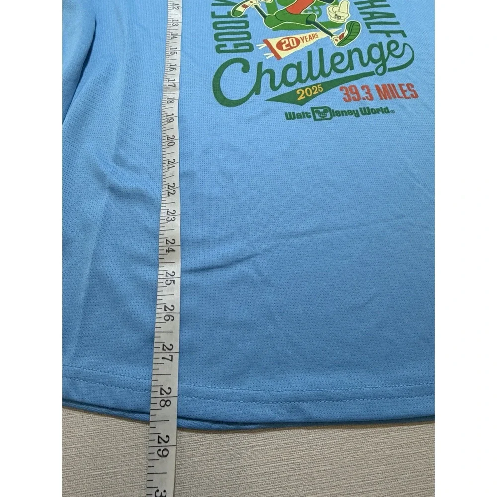 Run Disney 2025 Goofy Challenge Race And A Half Adult 2X Long Sleeve Blue